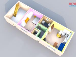 Prodej rodinného domu, Kostelec u Heřmanova Městce, 50 m2