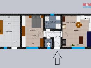 Prodej rodinného domu, Kostelec u Heřmanova Městce, 50 m2