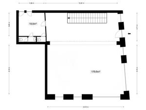 Prodej obchodního prostoru, Sušice, náměstí Svobody, 658 m2