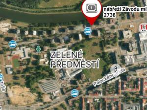 Pronájem garážového stání, Pardubice, nábřeží Závodu míru, 12 m2