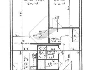 Prodej bytu 2+kk, Praha - Stodůlky, Brdičkova, 45 m2