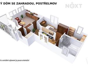 Prodej rodinného domu, Postřelmov, 1. máje, 58 m2
