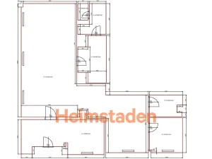Pronájem kanceláře, Karviná - Nové Město, tř. Osvobození, 141 m2