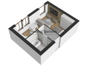 Prodej bytu 1+kk, Praha - Podolí, Sinkulova, 30 m2