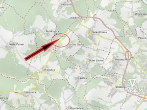 Prodej zahrady, Horní Lhota, 471 m2