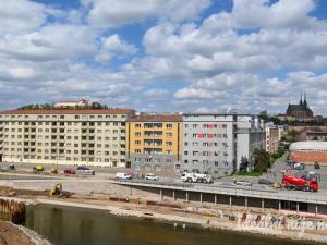 Pronájem bytu 2+1, Brno, Bakalovo nábřeží, 55 m2