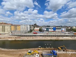 Pronájem bytu 2+1, Brno - Štýřice, Bakalovo nábřeží, 55 m2