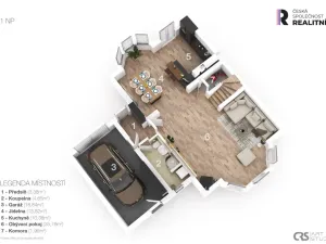 Prodej rodinného domu, Praha - Libuš, Vyšebrodská, 168 m2