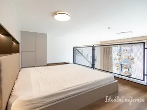 Pronájem bytu 1+kk, Praha - Holešovice, V háji, 43 m2