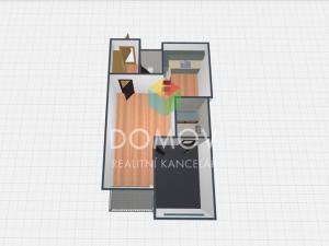 Pronájem bytu 2+kk, Králův Dvůr, Na Horizontu, 45 m2