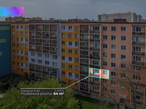 Prodej bytu 3+kk, Ostrava, Aleše Hrdličky, 64 m2