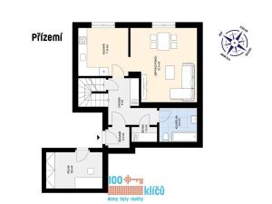 Pronájem rodinného domu, Praha - Lipence, Jílovišťská, 96 m2