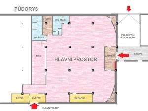 Pronájem obchodního prostoru, Kladno, Vodárenská, 507 m2