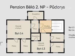 Prodej bytu 2+kk, Malonty, 41 m2