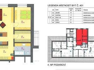 Prodej bytu 2+kk, Zastávka, 1. máje, 70 m2