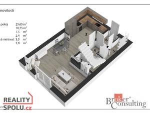 Prodej rodinného domu, Řečany nad Labem, K. H. Máchy, 90 m2
