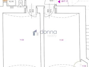 Pronájem bytu 2+kk, Praha - Podolí, Sinkulova, 50 m2