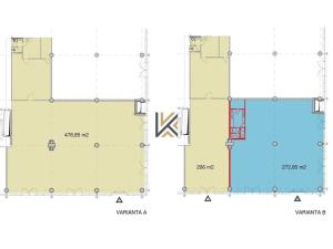 Pronájem obchodního prostoru, Praha - Stodůlky, Siemensova, 478 m2
