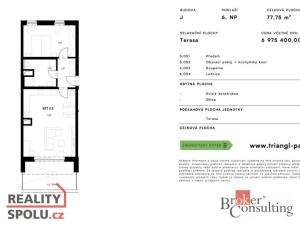 Prodej bytu 2+kk, Plzeň - Jižní Předměstí, Měděná, 75 m2