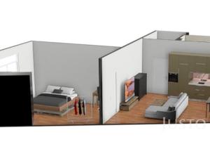 Prodej bytu 2+kk, Písek - Budějovické Předměstí, Prokopova, 52 m2