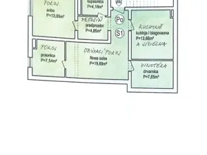 Prodej vícegeneračního domu, Sukošan, Chorvatsko, Ante Starčevića, 302 m2