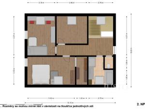 Pronájem rodinného domu, Roudné, Zahradní, 141 m2