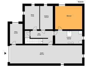 Prodej vily, Statenice, Kolmá, 321 m2