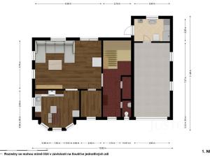 Pronájem rodinného domu, Roudné, Zahradní, 141 m2