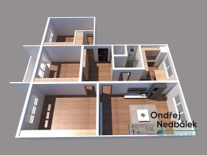 Prodej bytu 4+1, Vsetín, Bratří Hlaviců, 88 m2