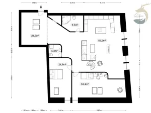 Prodej obchodního prostoru, Sušice, náměstí Svobody, 628 m2