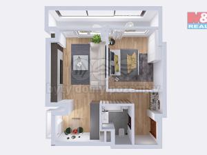 Prodej bytu 2+kk, Karviná - Hranice, Bratr. Veverkových, 51 m2
