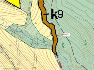 Dražba lesa, Kyje, 580 m2