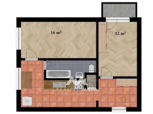Pronájem bytu 2+1, Brno, Opálkova, 62 m2