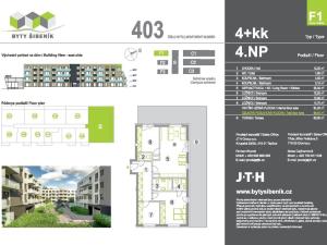 Prodej bytu 4+kk, Olomouc - Nová Ulice, Třída Jiřího Pelikána, 98 m2