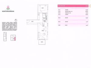 Pronájem bytu 2+kk, Olomouc, Eduarda Hamburgera, 52 m2