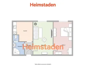 Pronájem bytu 2+1, Karviná - Nové Město, tř. Osvobození, 55 m2