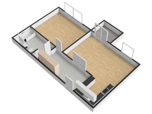 Pronájem bytu 2+kk, Praha - Vokovice, Tibetská, 75 m2