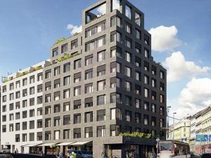 Pronájem bytu 1+kk, Praha - Smíchov, Plzeňská, 20 m2