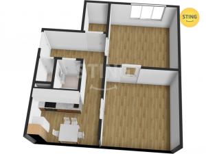 Prodej bytu 2+1, Třebíč, Novodvorská, 52 m2