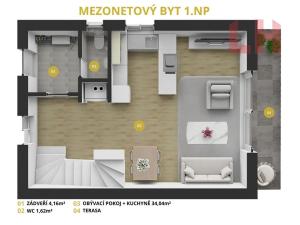 Prodej bytu 3+kk, Háj ve Slezsku, 85 m2