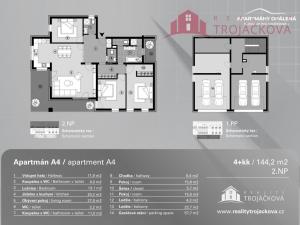 Prodej bytu 4+kk, Čeladná, 144 m2