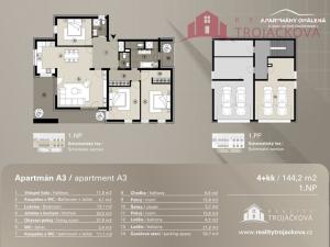 Prodej bytu 4+kk, Čeladná, 144 m2