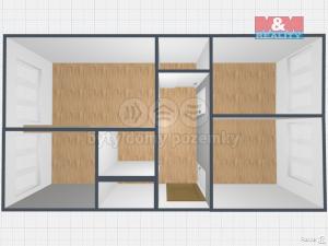 Prodej bytu 3+1, Most, Lidická, 51 m2