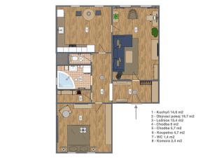 Prodej bytu 2+1, Mladá Boleslav - Mladá Boleslav IV, Ptácká, 64 m2