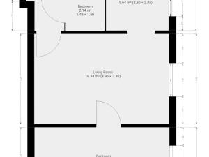 Pronájem bytu 2+1, Praha - Vinohrady, Pod Rapidem, 42 m2