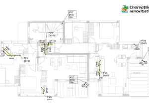 Prodej bytu 3+1, Novalja, Chorvatsko, 59 m2