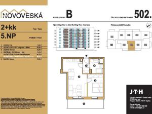 Prodej bytu 2+kk, Teplice, Novoveská, 48 m2