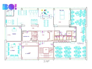 Pronájem kanceláře, Chrudim - Chrudim IV, Průmyslová, 510 m2