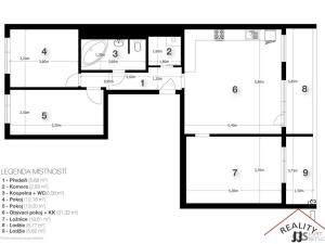 Prodej bytu 4+kk, Praha - Chodov, Augustinova, 90 m2