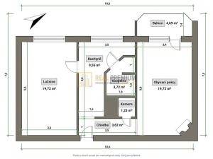 Prodej bytu 2+1, Veselí nad Moravou, Hutník, 63 m2